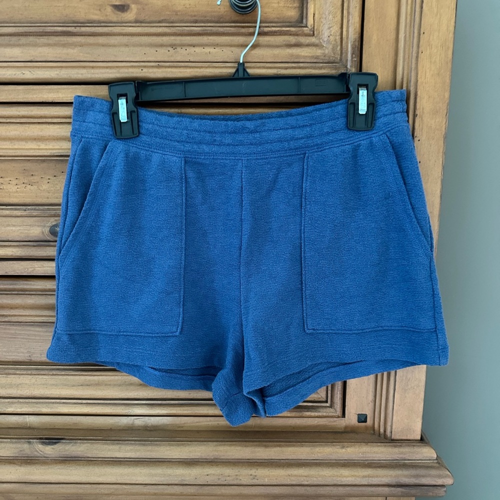 GAP Women's Lounge Shorts in Deep Blue